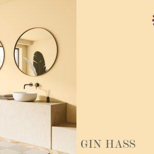 Vådrumsmaling Glans 25: Gin Hass 2,7 liter