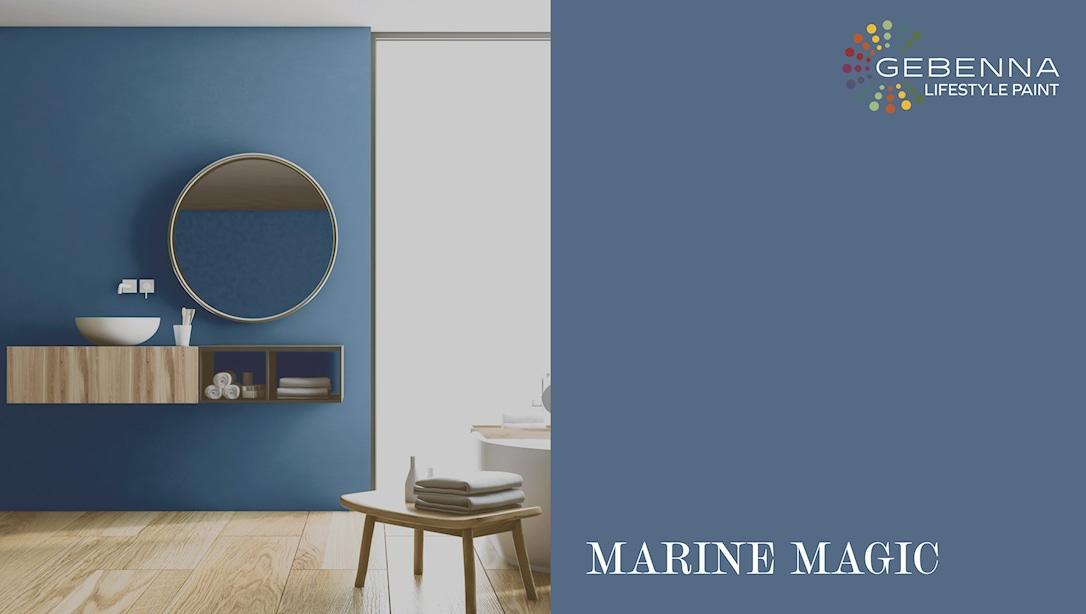 Vådrumsmaling Glans 25: Marine Magic 9 l