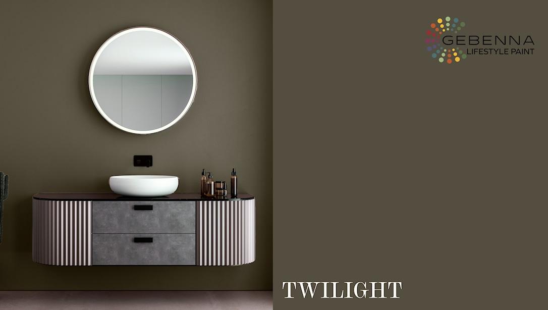 Vådrumsmaling Glans 25: Twilight 0,68 liter