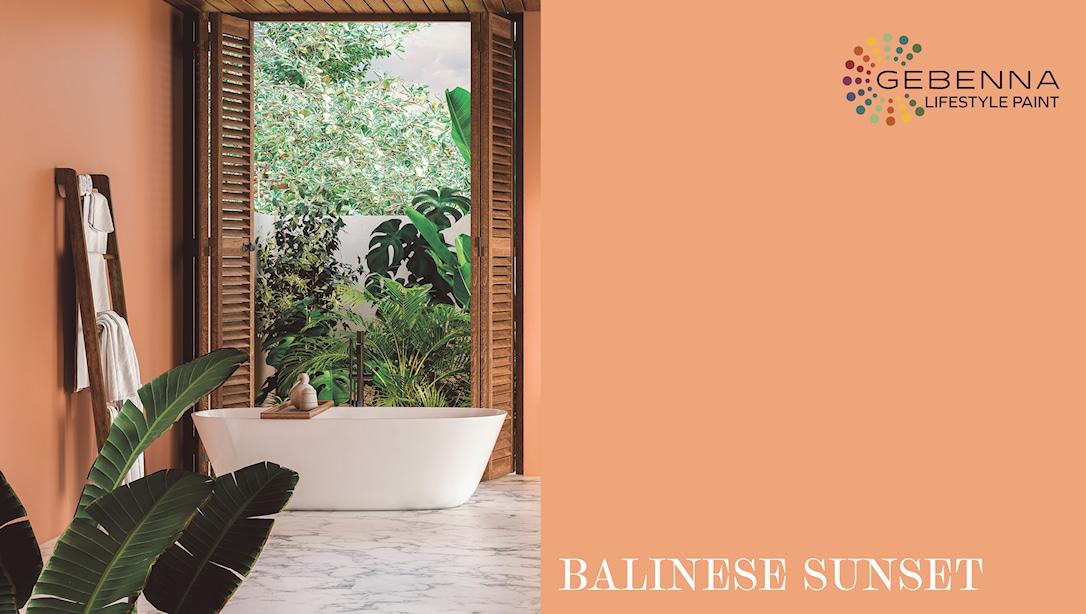 Vådrumsmaling Glans 5: Balinese Sunset 0,68 liter