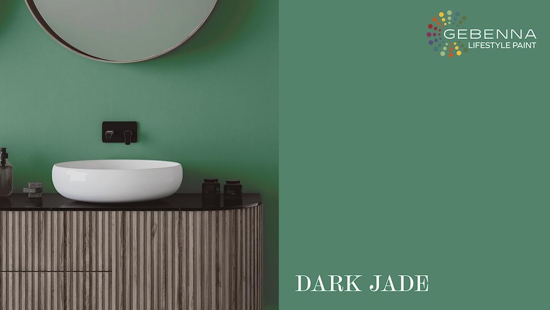 Vådrumsmaling Glans 5: Dark Jade 2,7 liter
