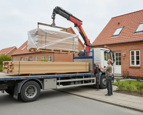 levering af massivt plankegulv