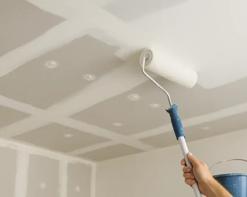 maling af gipsloft