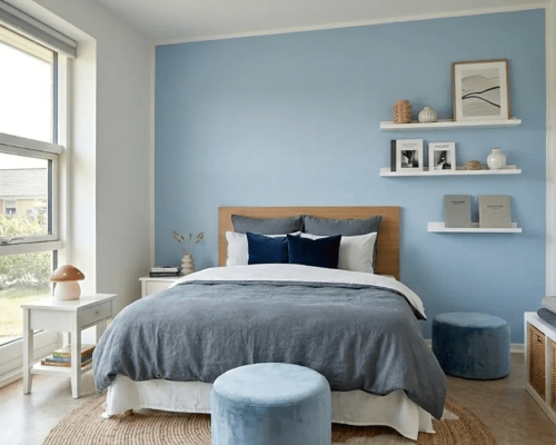 maling af soveværelse