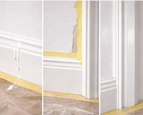 typiske fejl ved maling af paneler lister og karme