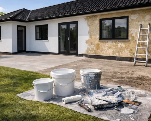 valg af maling til facade